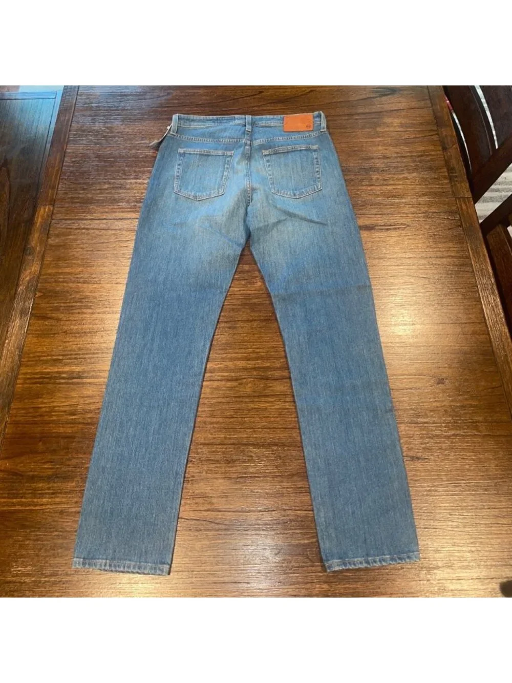 AG Pollock Vintage Slim Jean Mens 32x31 Westpoint Medium Wash Button-Fly Stretch